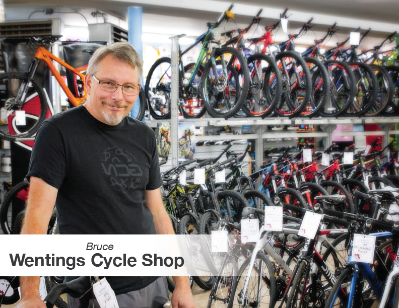 an image of Bruce Wentings of Wentings Cycle Shop